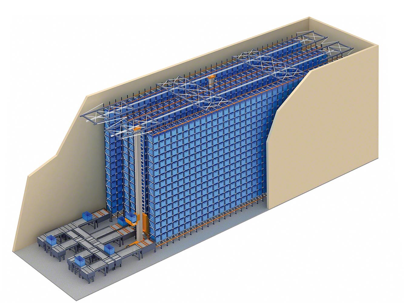 Transelevadores para cajas