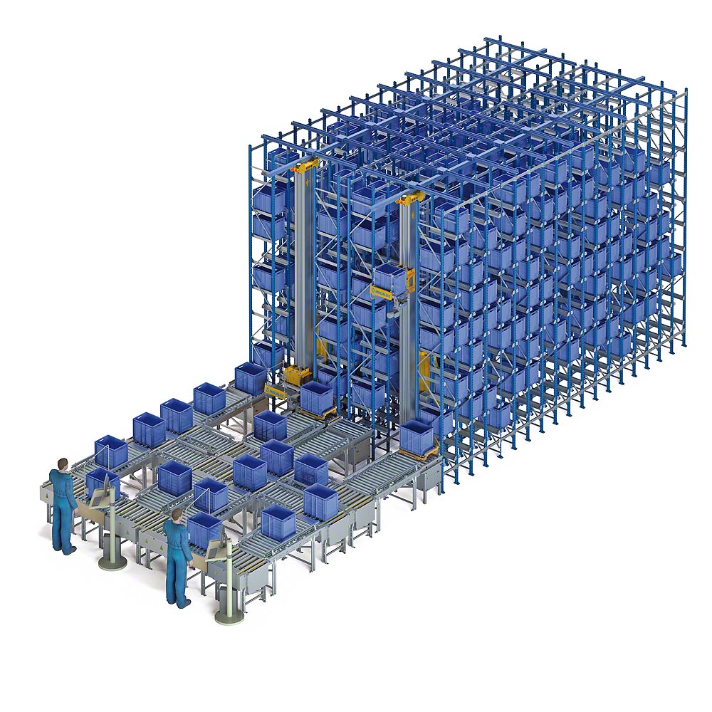 Transelevadores para cajas