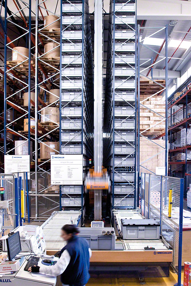 Transelevadores para cajas