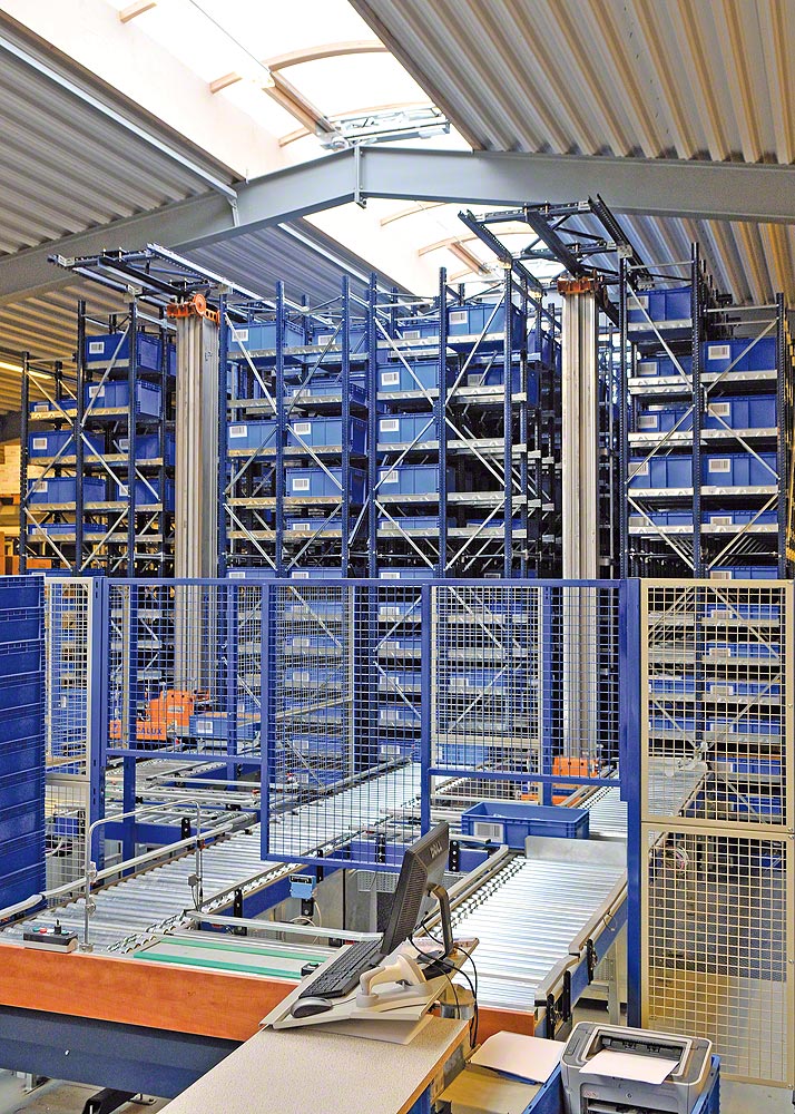 Transelevadores para cajas