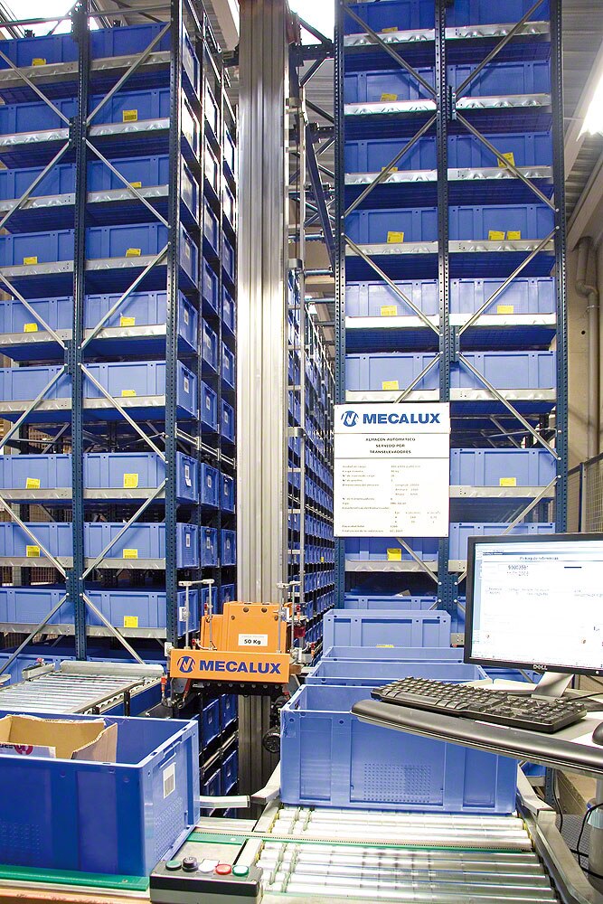 Transelevadores para cajas