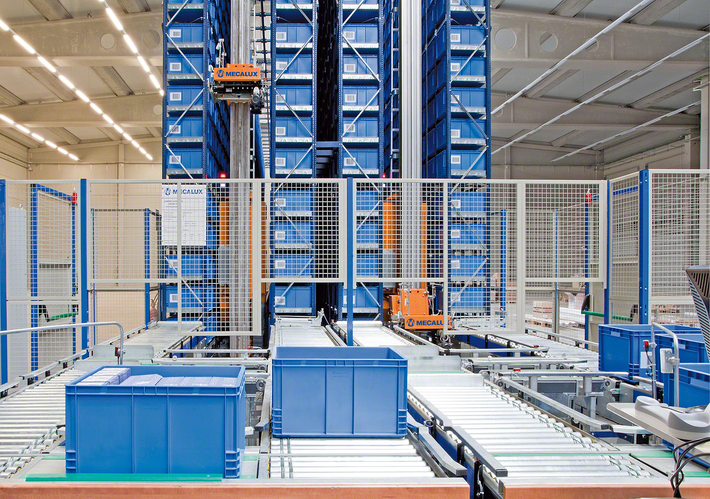 Transelevadores para cajas