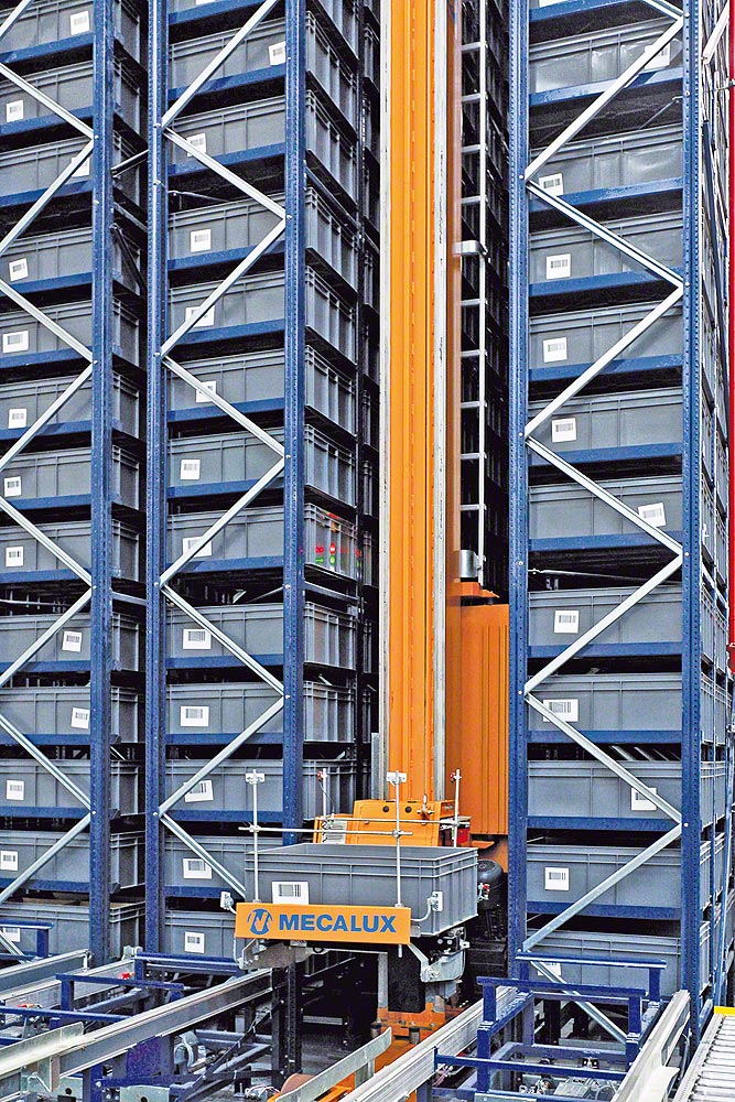 Transelevadores para cajas