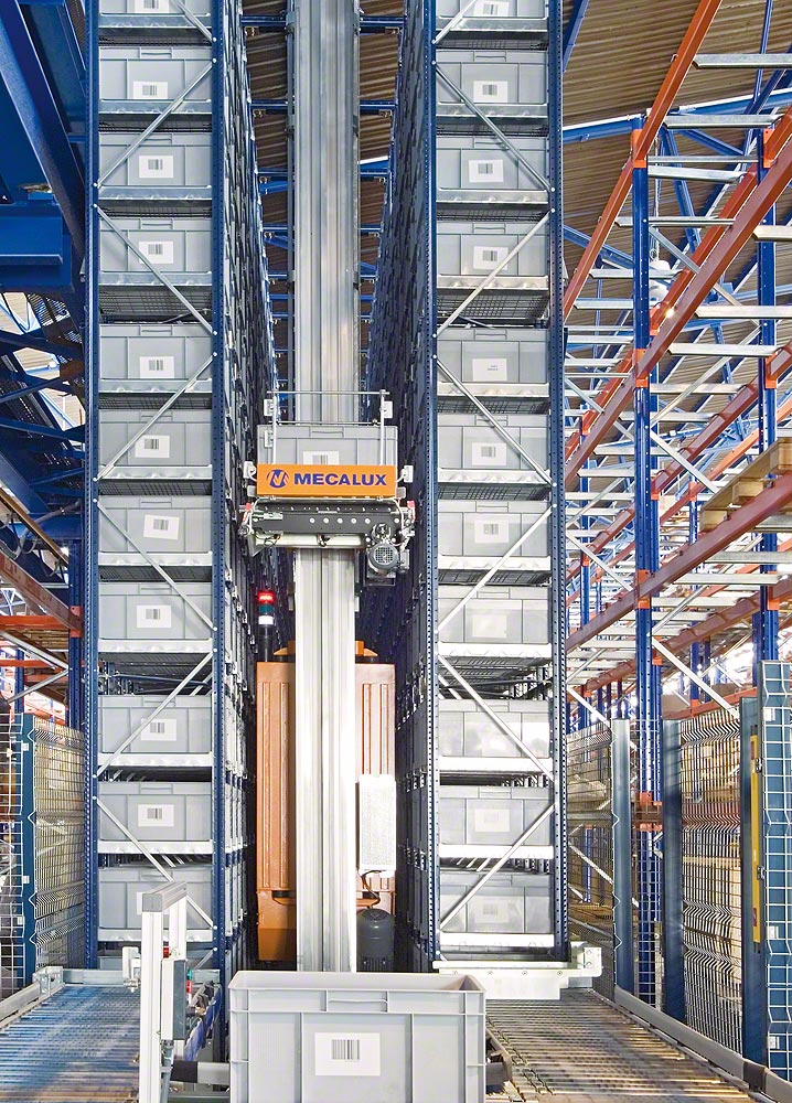 Transelevadores para cajas