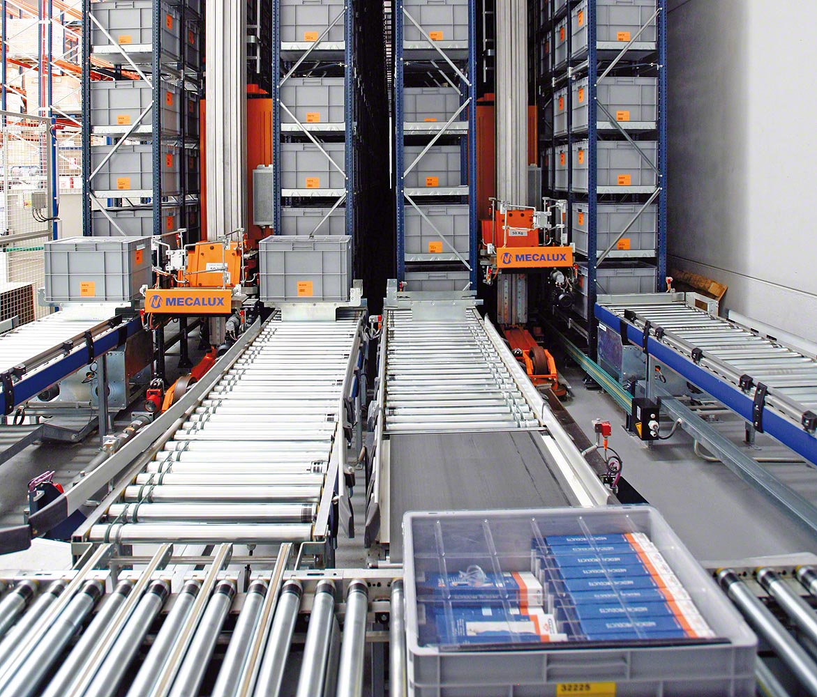 Transelevadores para cajas