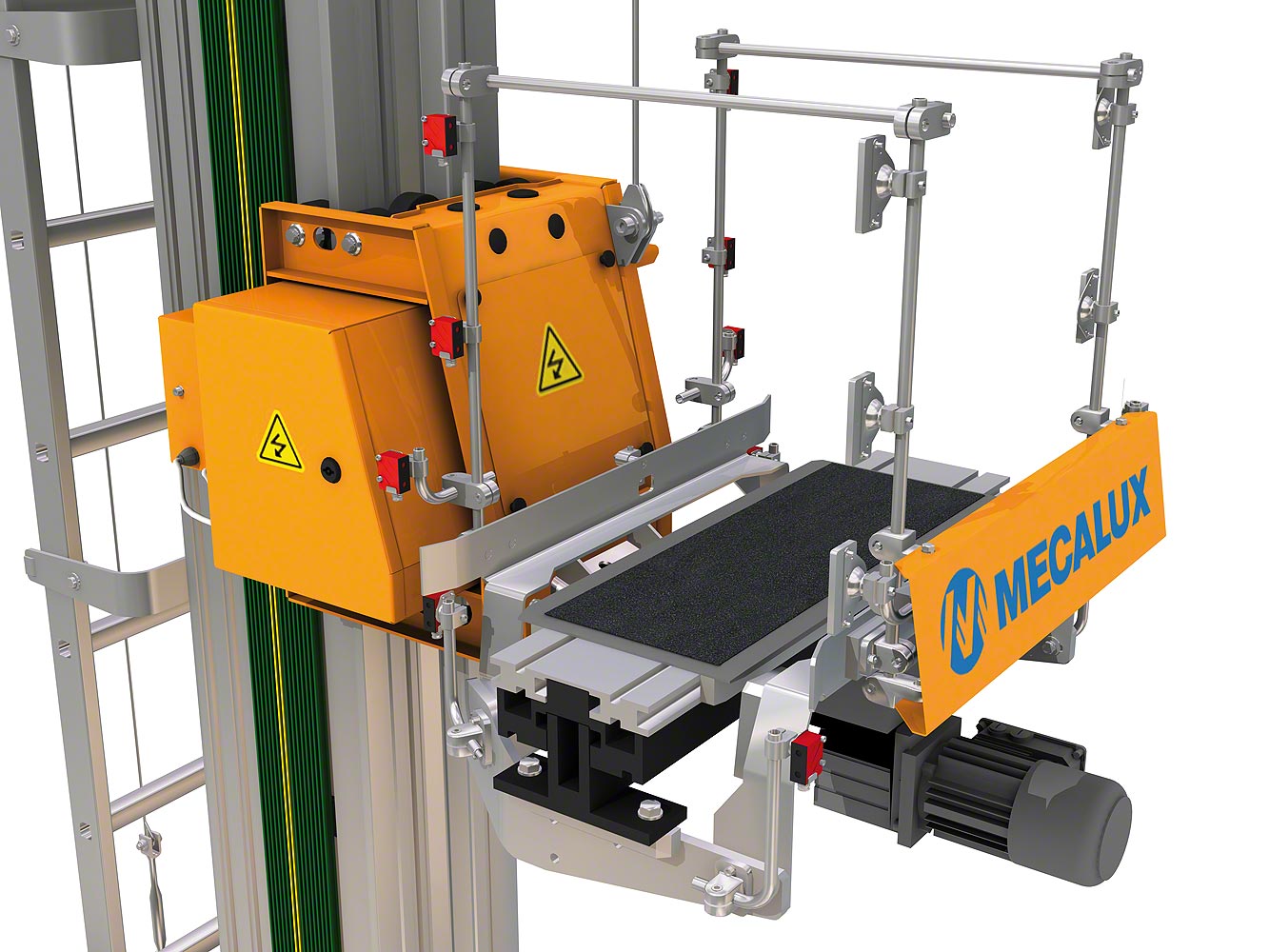 Transelevadores para cajas
