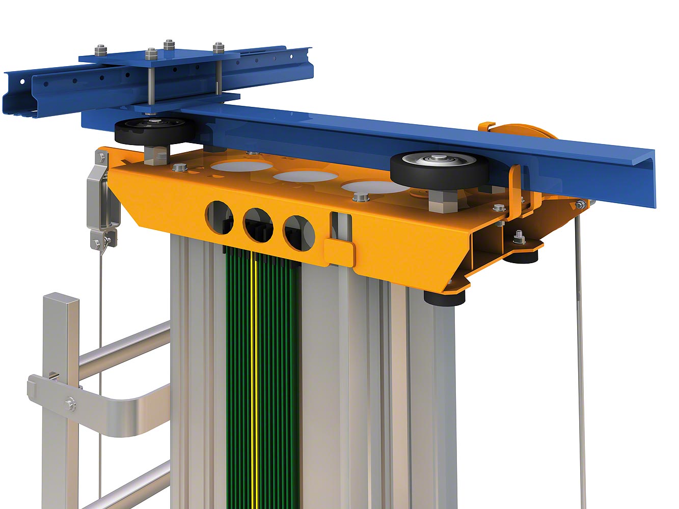 Transelevadores para cajas