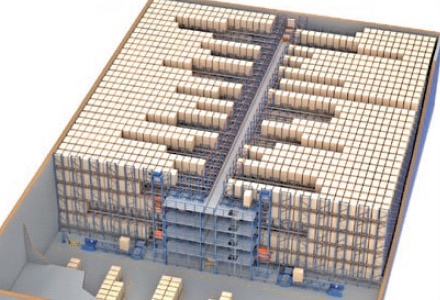 Pallet Shuttle qué es. La lanzadera Almacenaje con Pallet Shuttle automático y lanzadera