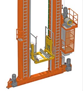 Transelevador bicolumna para Pallet Shuttle Pallet Shuttle componentes transelevador bicolumna