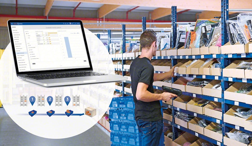 La implementación de un software de gestión de almacenes garantiza un control exhaustivo del stock del almacén