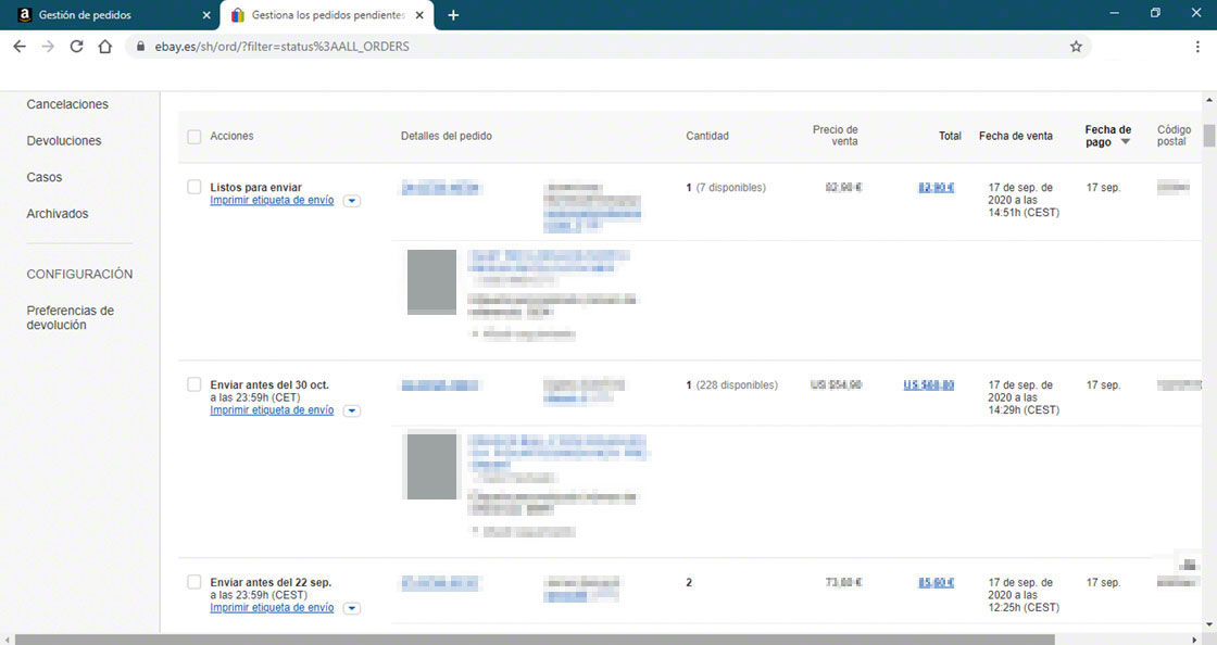 Un eBay Inventory Stock Management agiliza la gestión de pedidos en la tienda online