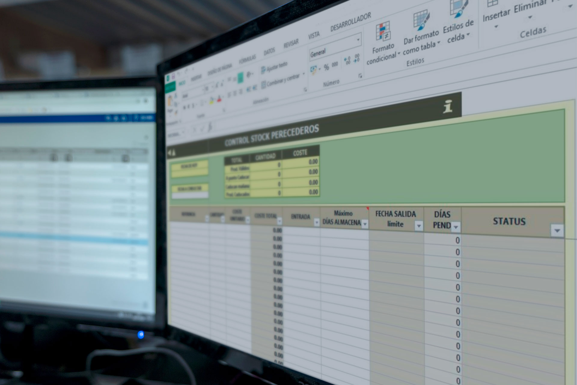 Inventario Y Control De Stock Con Excel Es Fiable Mecalux Es