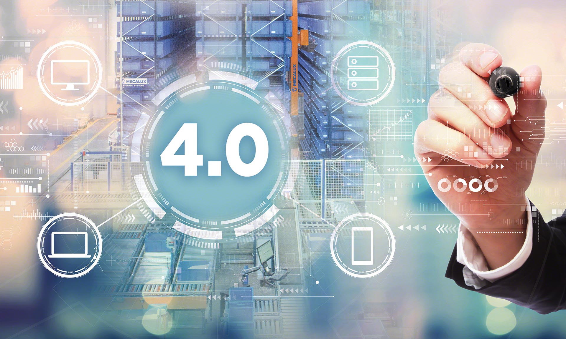 La industria 4.0 cuenta con ejemplos de clientes que utilizan la última tecnología para optimizar su logística