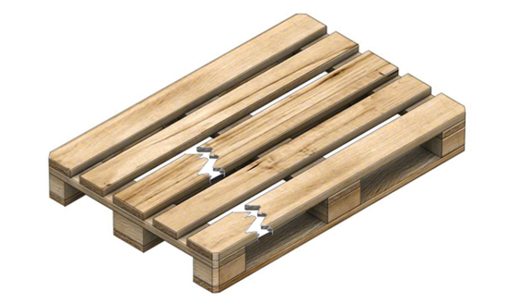 Los palets de madera pueden romperse más fácilmente que los palets de plástico