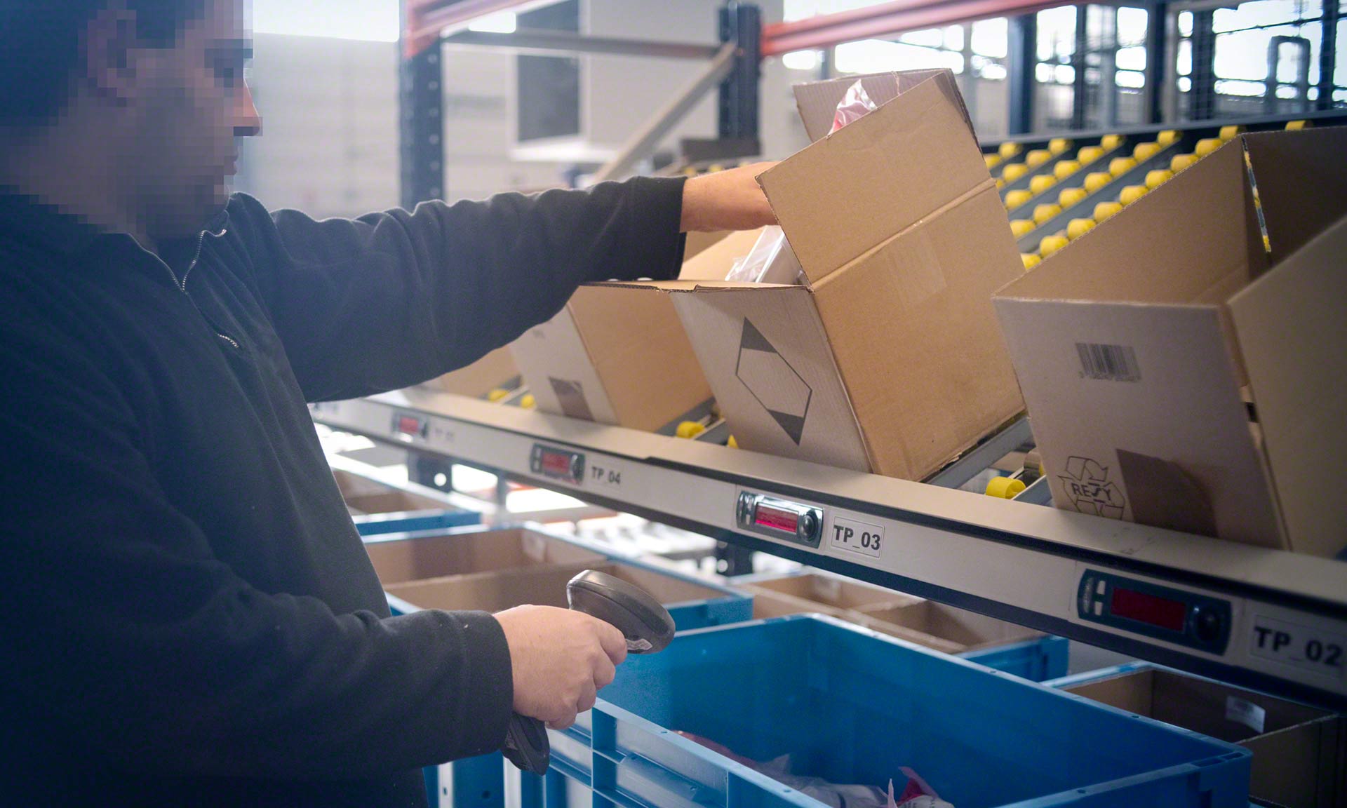 ‘Pick-to-tote’: rapidez preparando pedidos directamente en contenedores