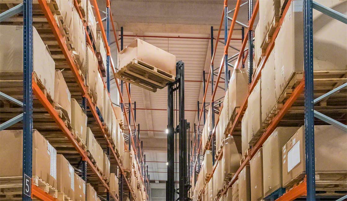 La aplicación de los smart pallets permitirá disponer de información precisa sobre las condiciones de almacenaje en cada ubicación del almacén