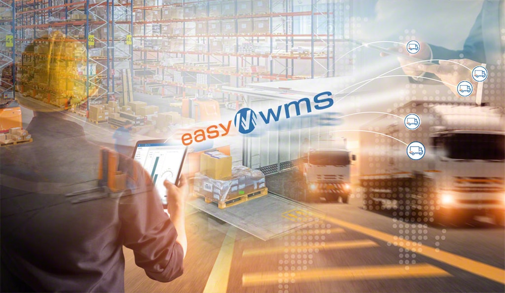 El software de gestión Easy WMS optimiza las diferentes fases de la logística de salida