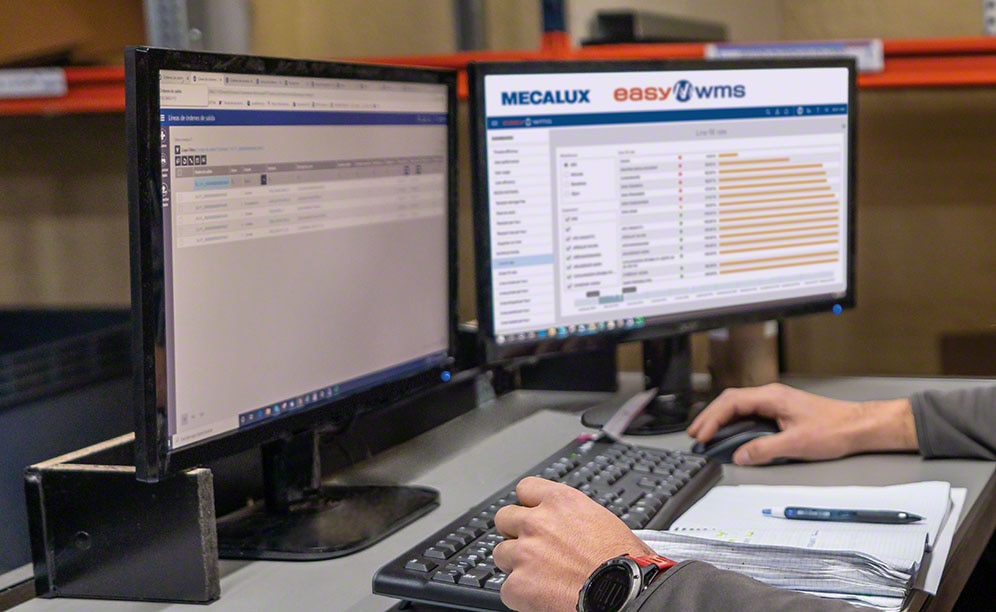El SGA Easy WMS de Mecalux dirige todas las operativas del almacén de Motocard