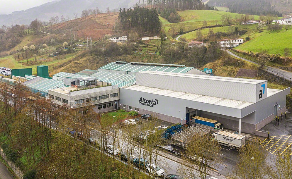 El almacén de Alcorta Forging Group está conectado con las líneas de producción