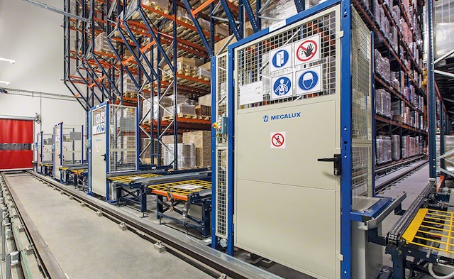 El almacén automático de Schaal Chocolatier en Francia