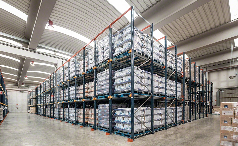 INCASA incrementa la capacidad de almacenaje de su almacén de detergentes