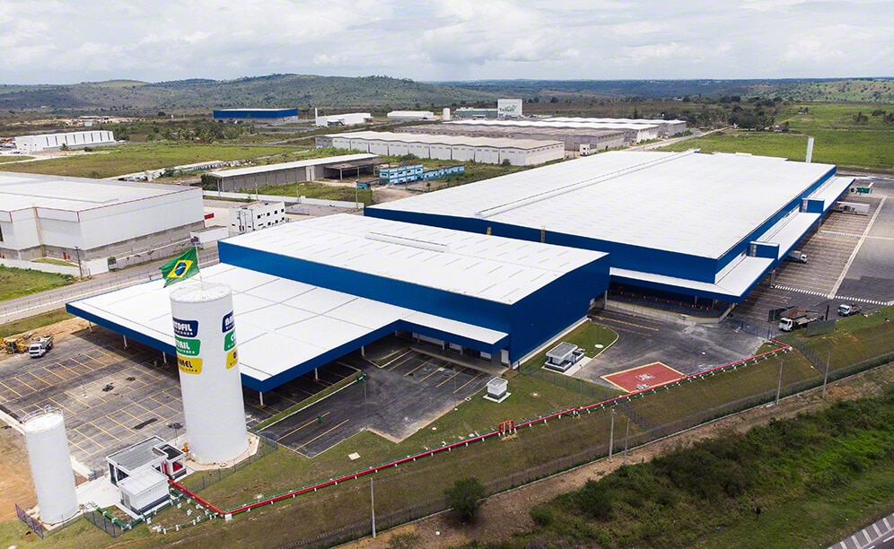 El almacén del mayorista Bartofil Distribuidora en Brasil