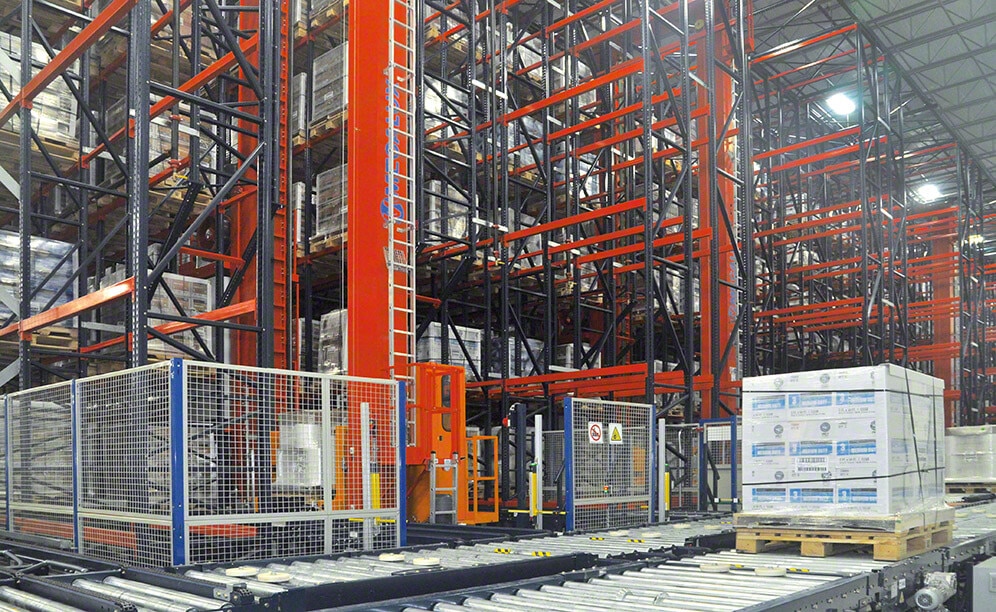 Interlake Mecalux ha construido un nuevo almacén automático para Charter Next Generation con una capacidad de almacenaje superior a 15.400 palets