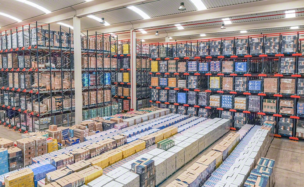Iberfrasa amplía su almacén de productos de higiene con sistema Pallet Shuttle Iberfrasa amplía su almacén de productos de higiene con sistema Pallet Shuttle