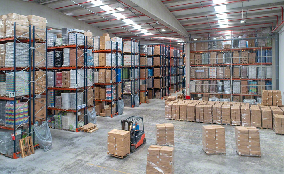 Las cuatro soluciones de almacenaje ofrecen una capacidad de 23.480 palets