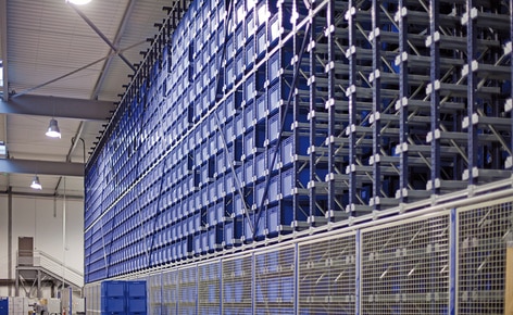 Múltiples soluciones para el almacenaje y picking de cajas y palets de artículos de cerrajería Múltiples soluciones para el almacenaje y picking de cajas y palets de artículos de cerrajería