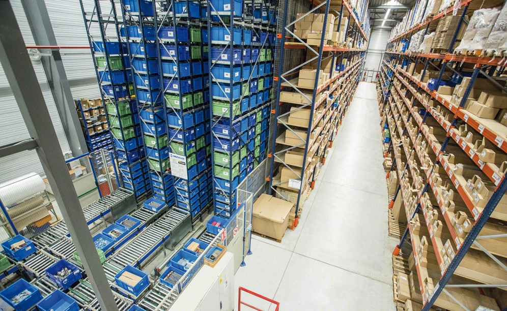 El almacén de Diager está capacitado para almacenar 7.200 cajas y más de 1.800 palets