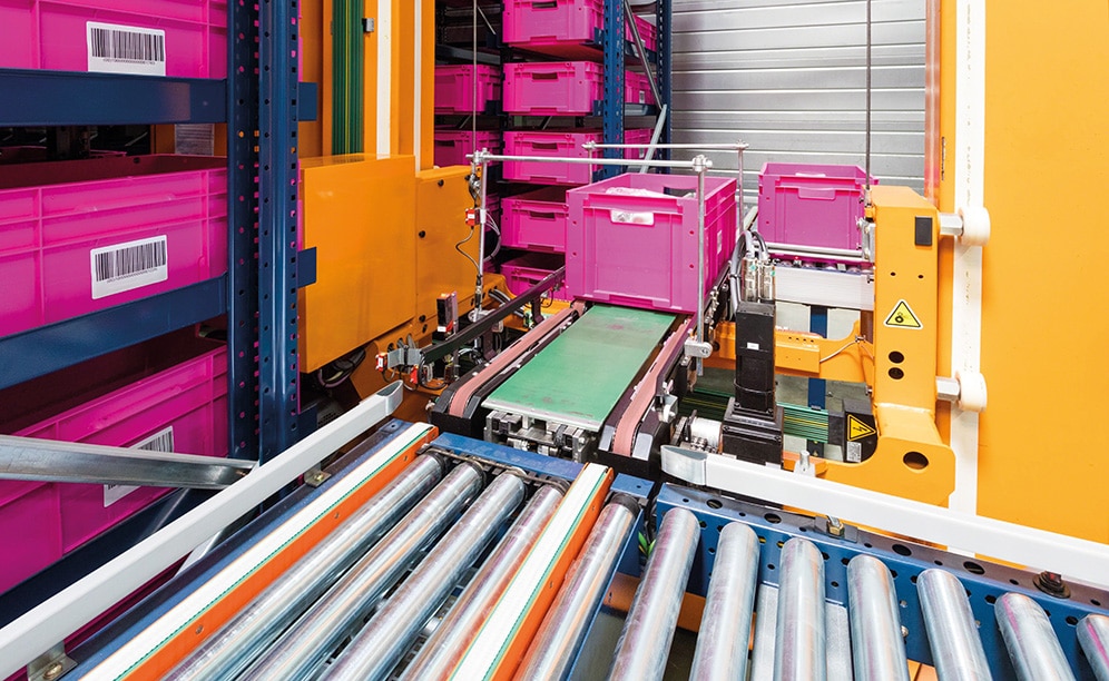 La compañía ha confiado en la automatización que ofrece el almacén de cajas miniload de Mecalux para gestionar el proceso logístico de su centro ubicado en Francia