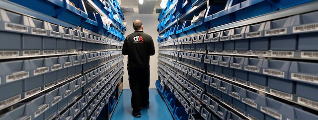 Almacenaje de máquinas de café expreso de Caffè d’Autore en Barcelona