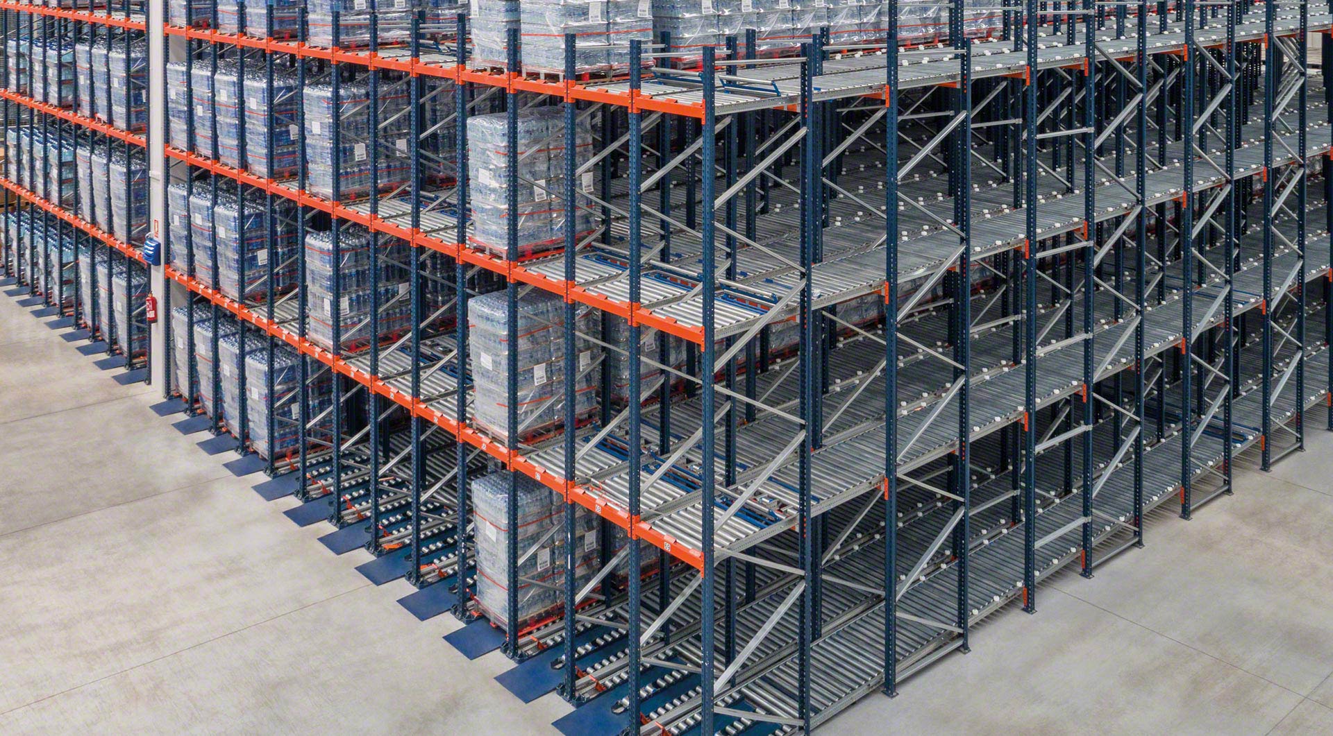 Estanterías dinámicas (FIFO) Estanterías dinámicas (FIFO)