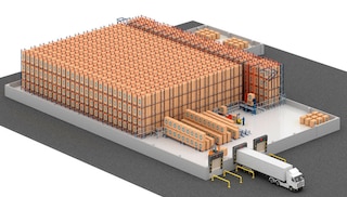 Alto rendimiento y capacidad en el almacén automático de Finieco