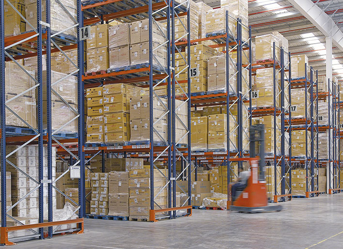 Pallet Shuttle y estanterías para palets de Eurofred