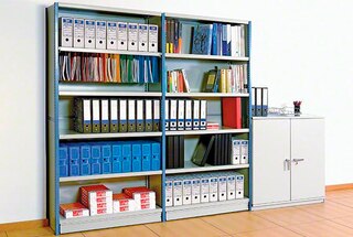 Las estanterías ligeras se adecuan a las necesidades de oficinas y despachos