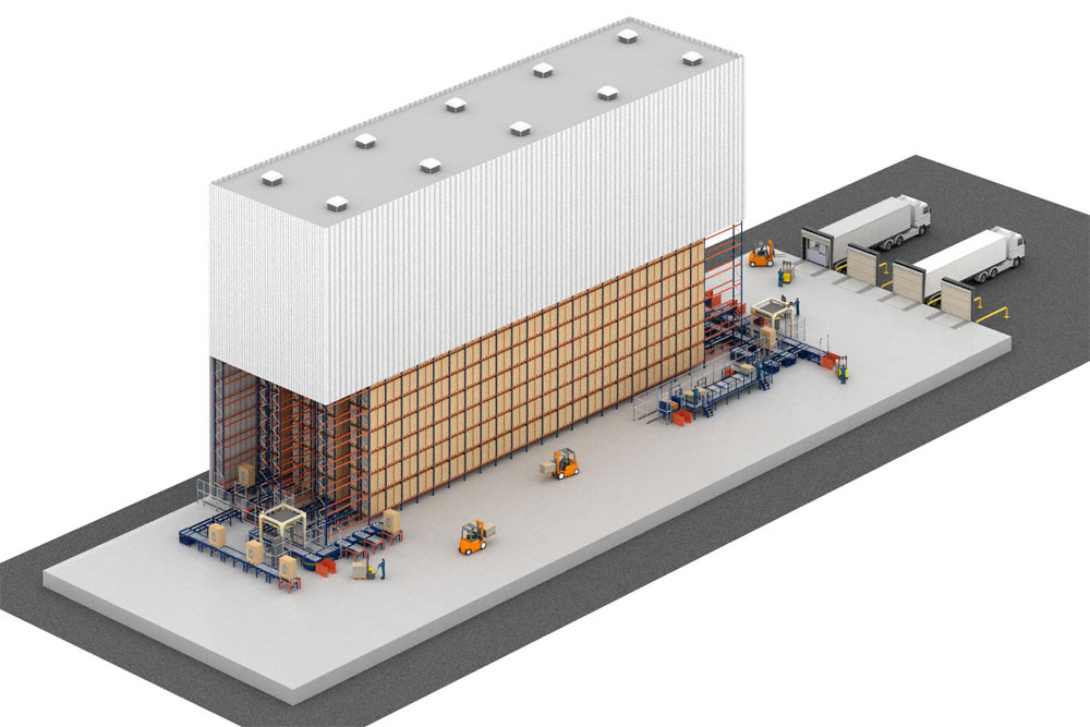 CBC construirá un almacén automático autoportante de gran capacidad en Brasil