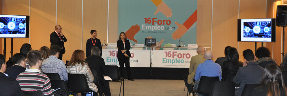 Mecalux Software Solutions participa un año más en el Foro de Empleo de la Universidad de Gijón 2017