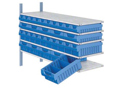 Estanterías cargas ligeras para picking M3, accesorios: Cajones