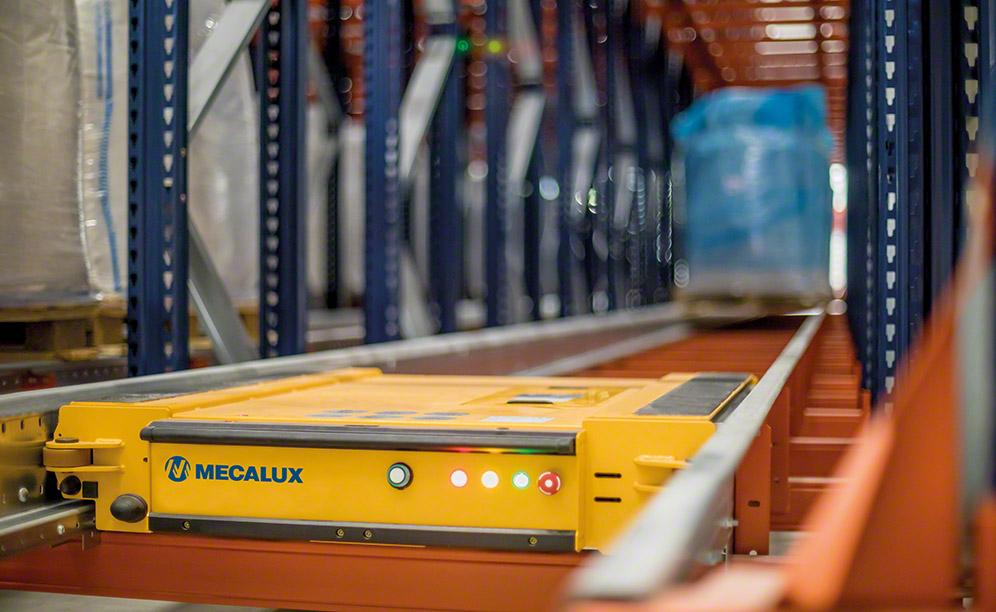 Pallet Shuttle, almacenaje compacto semiautomático Pallet Shuttle, almacenaje compacto semiautomático