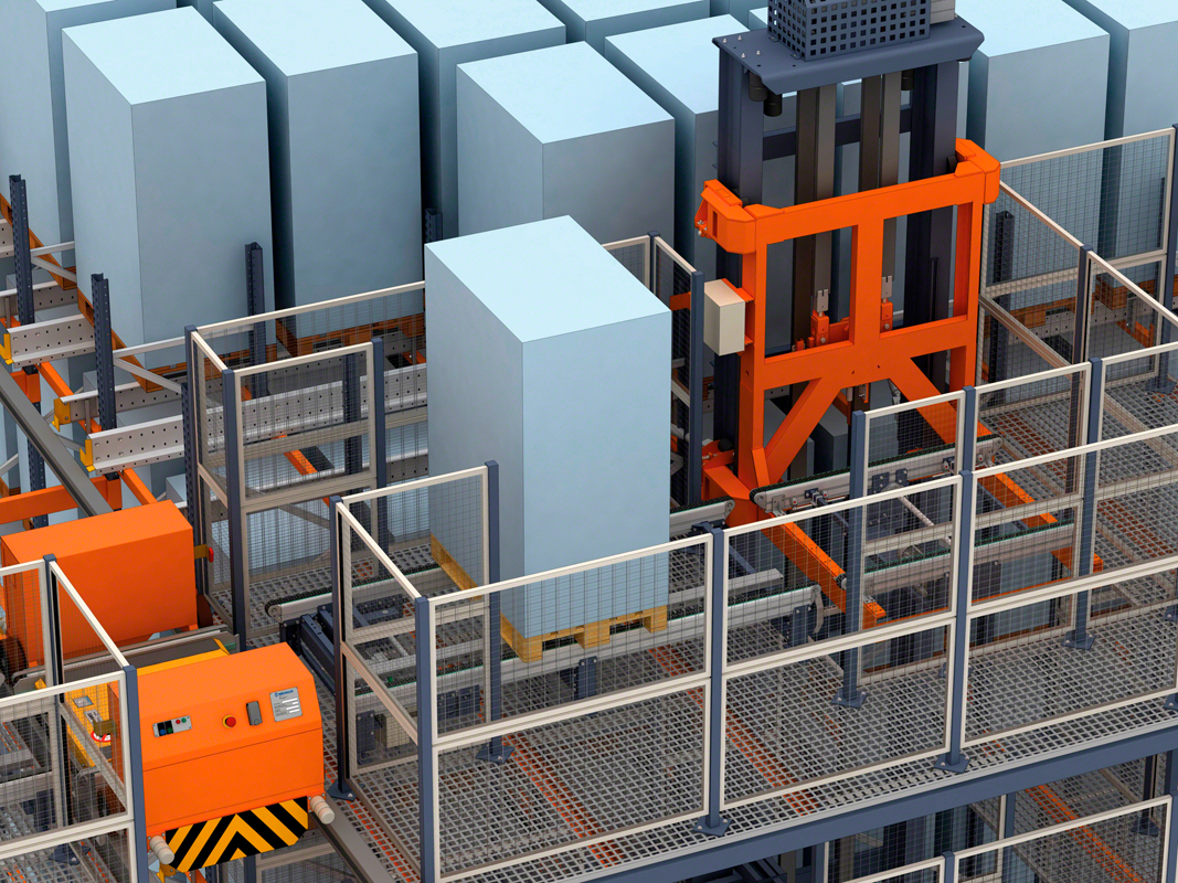 Pallet Shuttle automático con lanzadera: gran capacidad de almacenaje y número muy elevado de ciclos Pallet Shuttle automático con lanzadera: gran capacidad de almacenaje y número muy elevado de ciclos