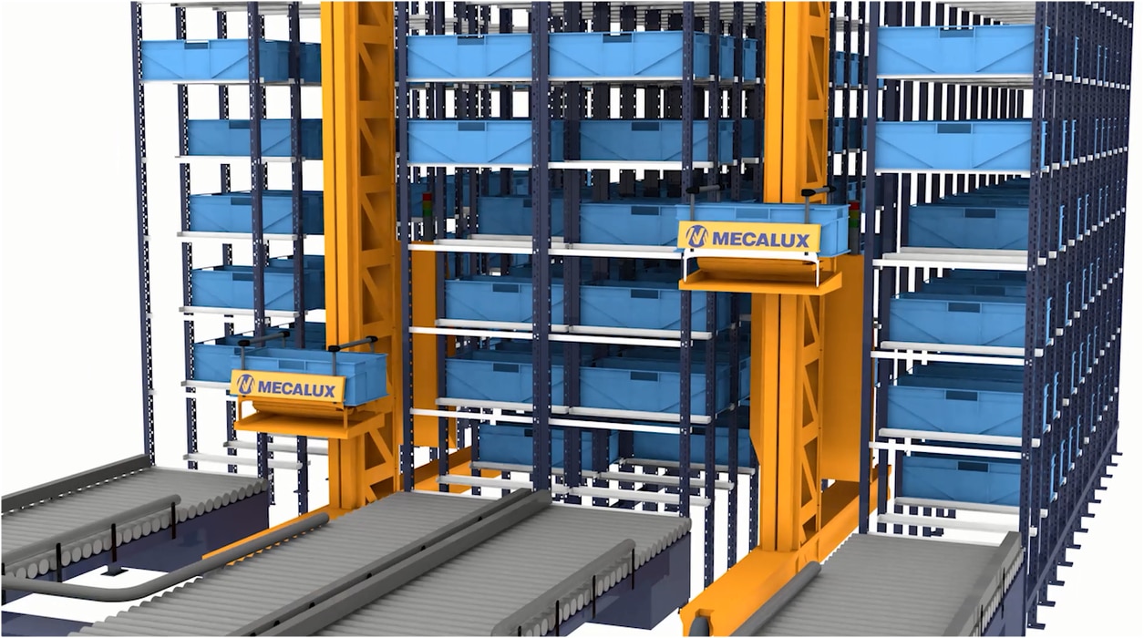 Miniload – Almacén automático para cargas ligeras Miniload – Almacén automático para cargas ligeras