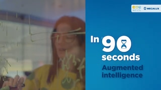 ¿Qué es la inteligencia aumentada? (en 90 segundos)