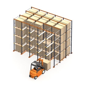 Estanterías compactas sin arriostrados Estanterias compactas sin arriostrados - Estanterías metálicas Mecalux®