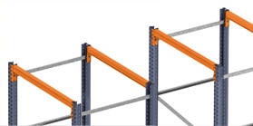Estanterías compactas funcionamiento larguero superior Estanterías compactas funcionamiento larguero superior - Estanterías metálicas Mecalux®