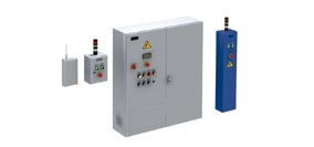 Armarios de control para estanterias moviles Movirack - Estanterías metálicas Mecalux®
