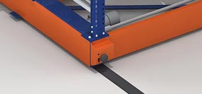 Fotocélulas de proximidad para estanterias moviles Movirack - Estanterías metálicas Mecalux®