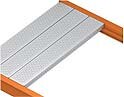 Panel metálico estriado - Estanterías metálicas Mecalux®