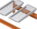 Panel PKM perforado - Estanterías metálicas Mecalux®